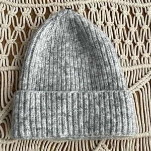 Anthropologie Pick A Pom Beanie - Marled Grey - NWT